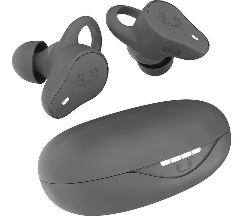 FRESH N REBEL Twins Move Wireless Bluetooth Noise-Cancelling Sports Earbuds - Storm grey