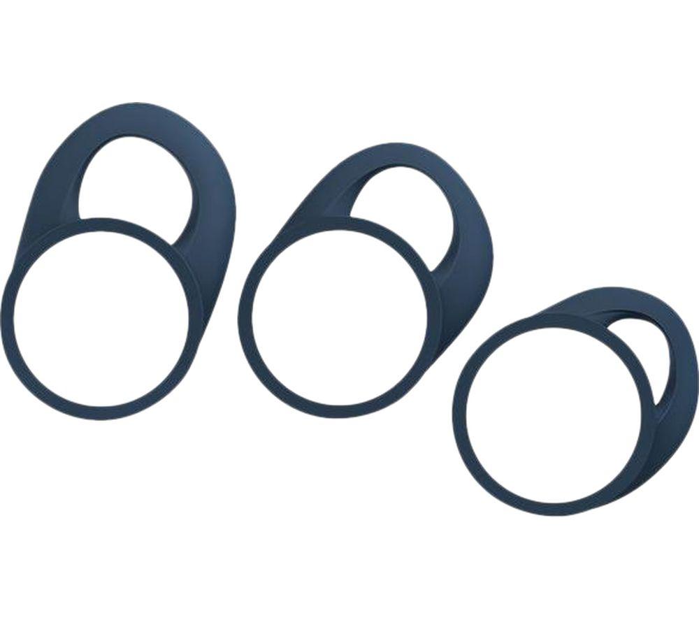 FRESH N REBEL Twins Rush Wireless Bluetooth Noise-Cancelling Sports Earbuds - Steel Blue image number 4 of 10