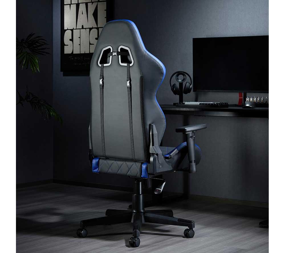 TTAP Monaco Gaming Chair - Black & Blue image number 10 of 10