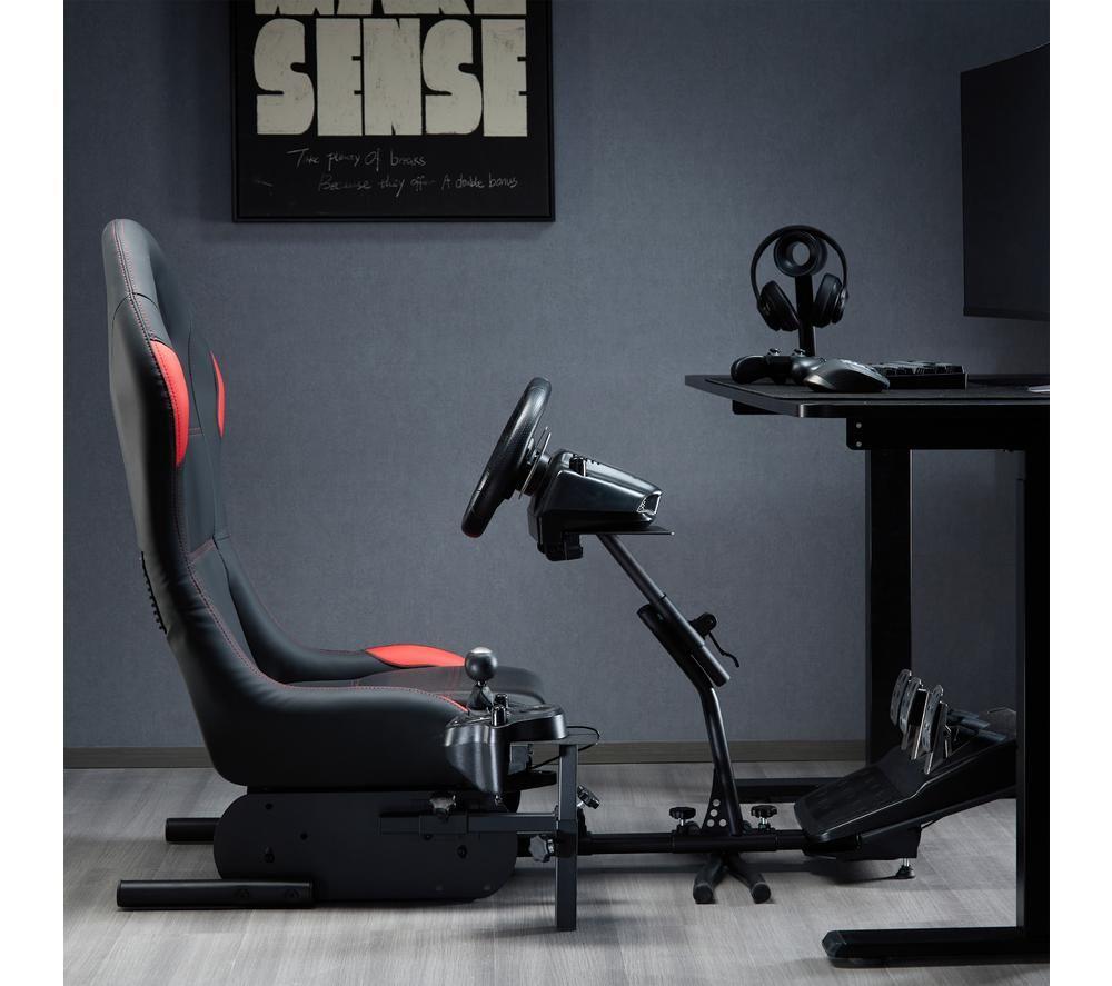 TTAP Nurberg Gaming Chair - Black & Red image number 3 of 9