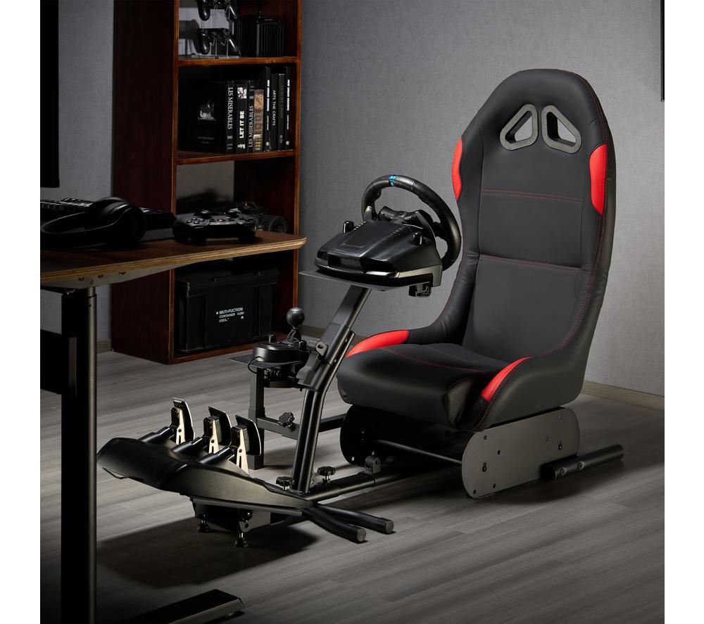 TTAP Nurberg Gaming Chair - Black & Red image number 4 of 9