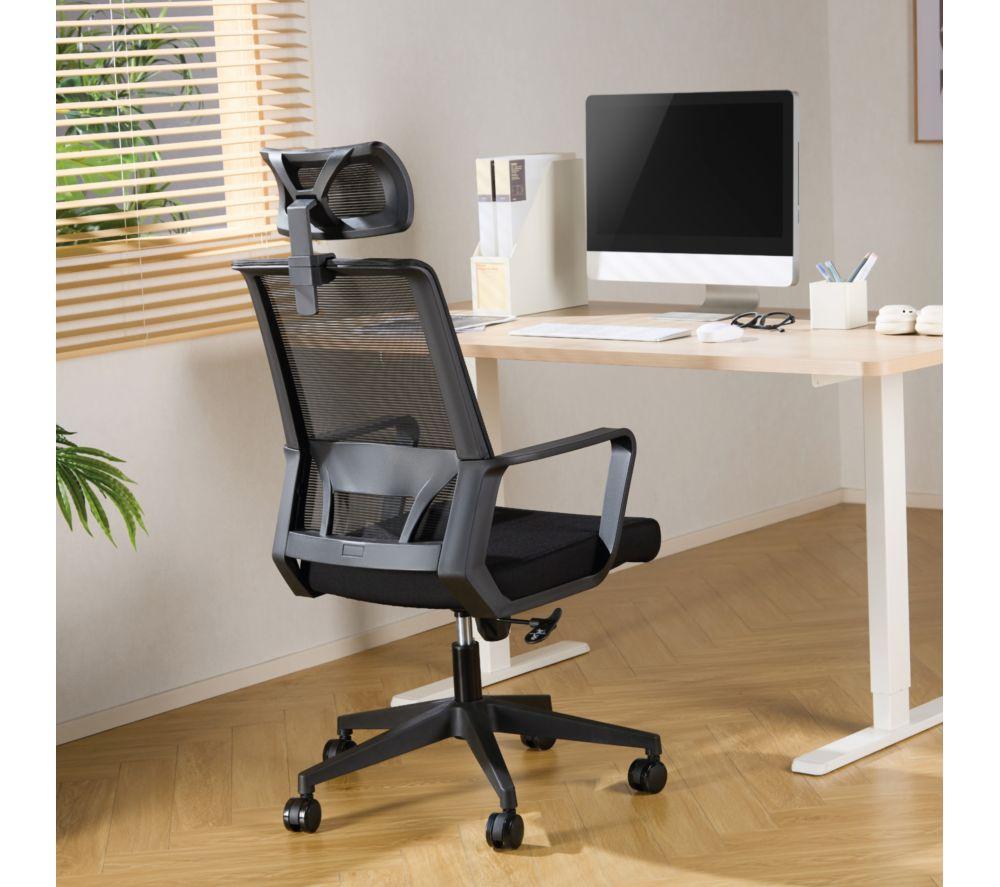 TTAP Cambridge Plus Mesh Tilting Operator Chair - Black image number 7 of 10
