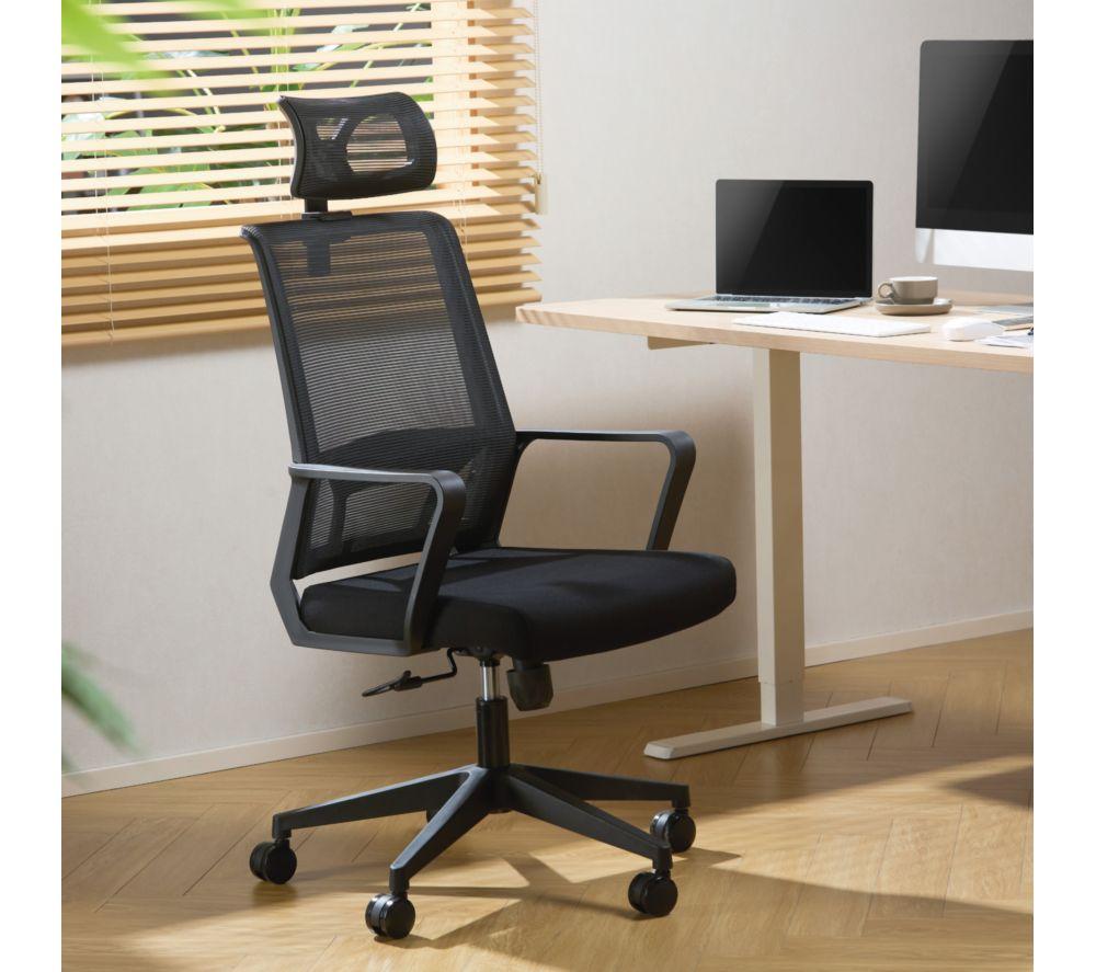 TTAP Cambridge Plus Mesh Tilting Operator Chair - Black image number 8 of 10