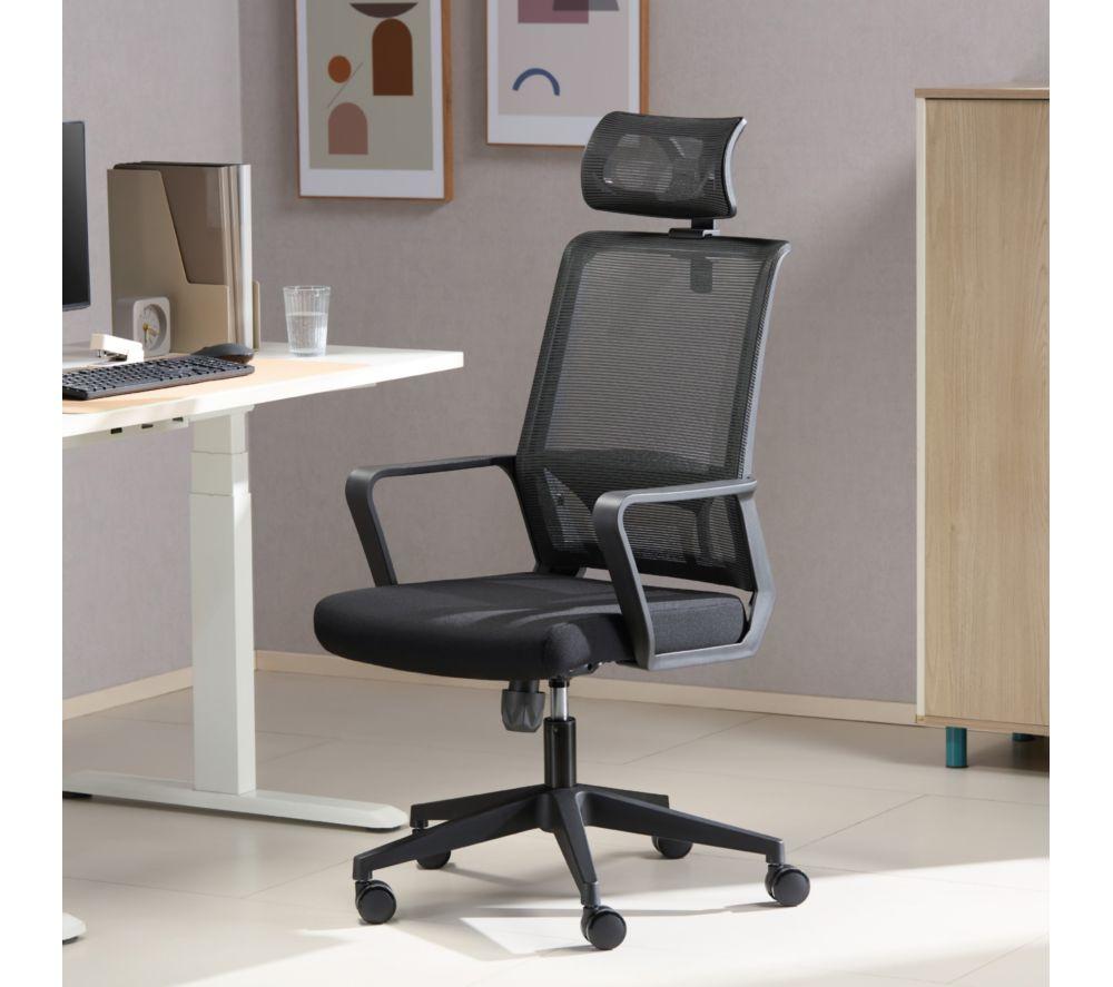 TTAP Cambridge Plus Mesh Tilting Operator Chair - Black image number 10 of 10