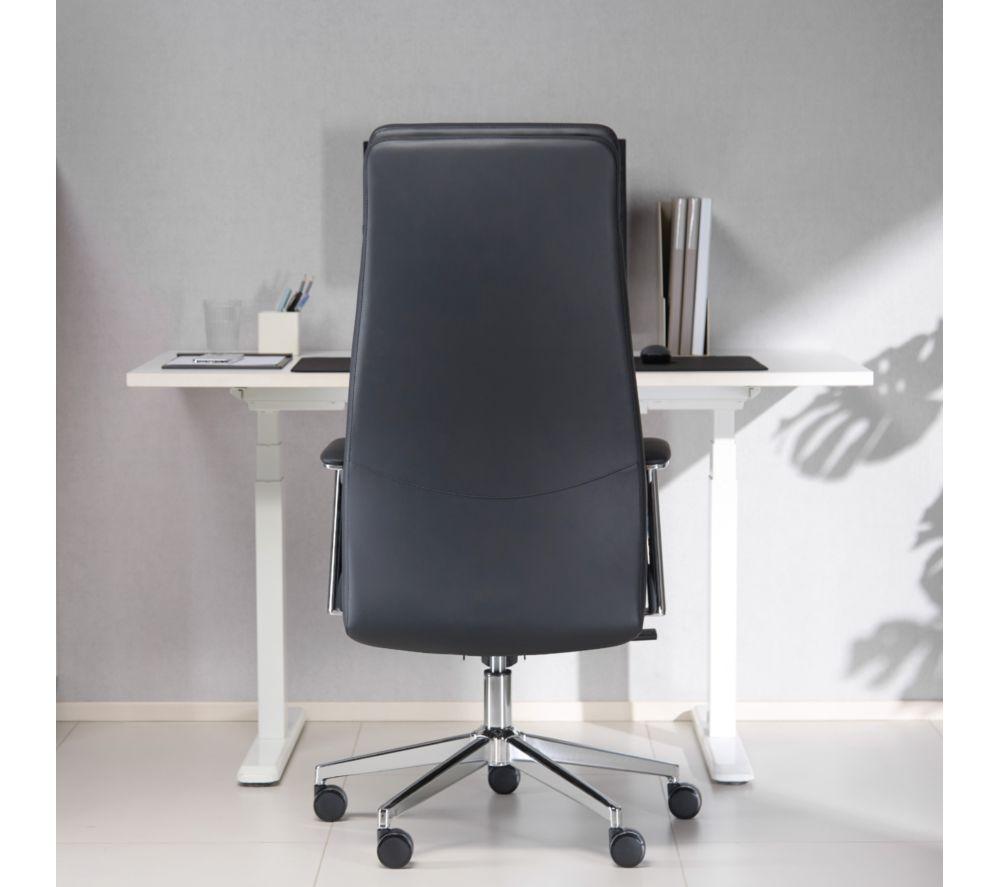 TTAP York PU Leather Tilting Executive Chair - Black image number 9 of 10