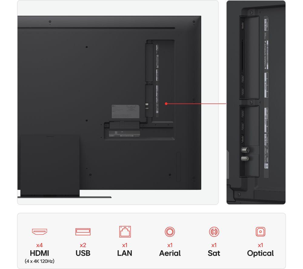 LG QNED86 55" QNED evo AI Mini LED 4K HDR Smart TV 2025 - 55QNED86A6A image number 13 of 13