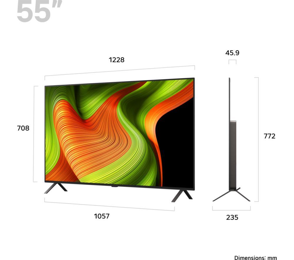 LG B5 55" OLED AI 4K HDR Smart TV 2025 - OLED55B56LA image number 16 of 18