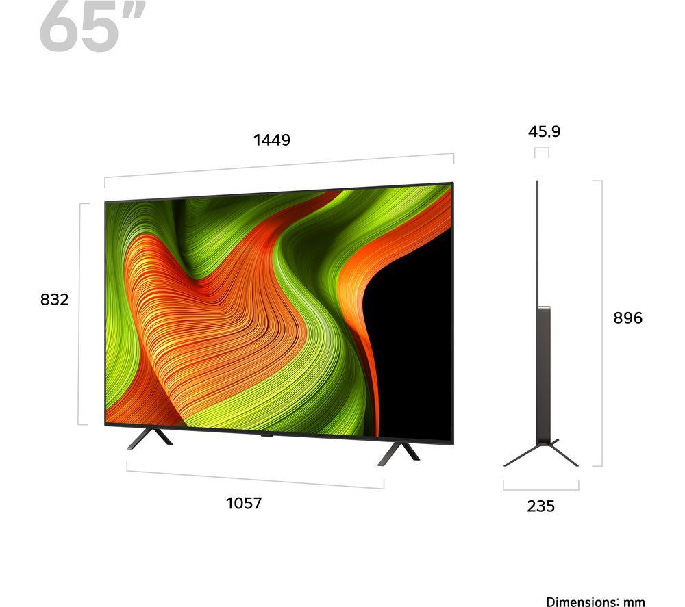 LG B5 65" OLED AI 4K HDR Smart TV 2025 - OLED65B56LA image number 13 of 15