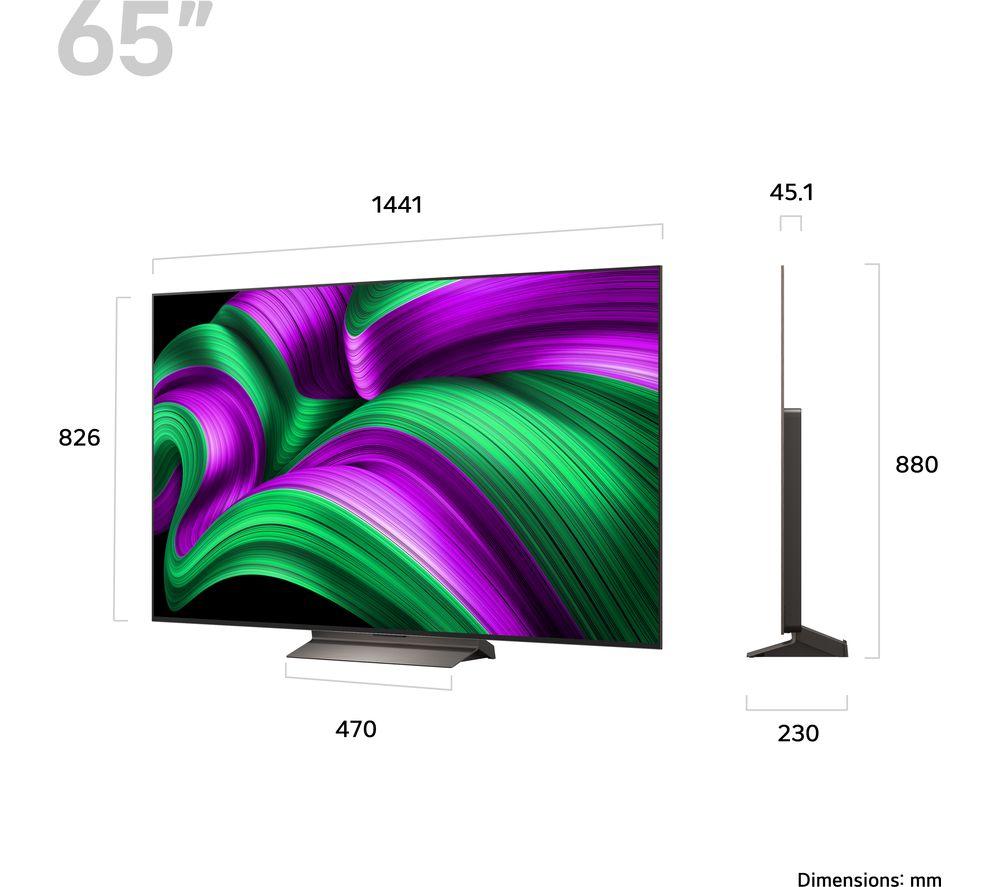 LG C5 65" OLED evo AI 4K HDR Smart TV 2025 - OLED65C56LB image number 15 of 17