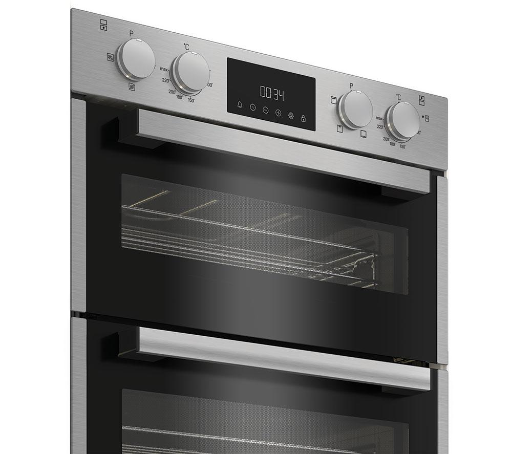 HOTPOINT DUH 10D IX Electric Built-under Double Oven - Stainless Steel image number 2 of 7