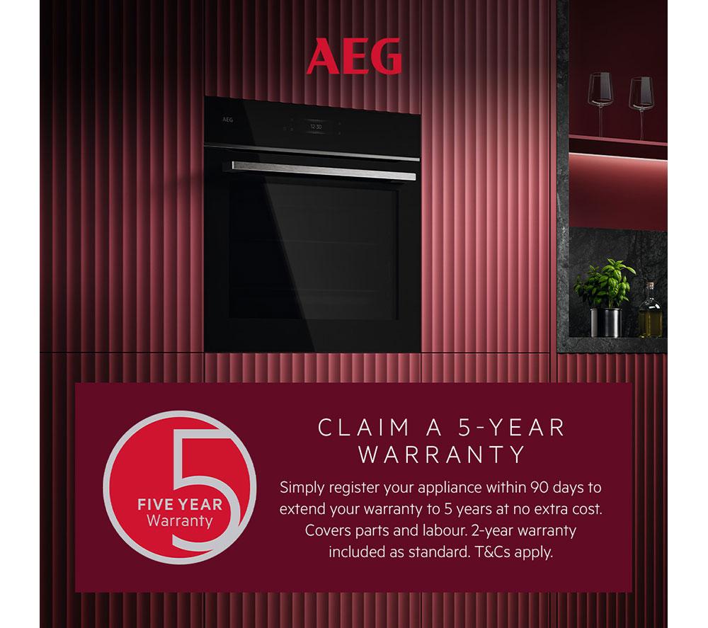 AEG 6000 SenseCook TS6PB521AB Electric Pyrolytic Oven - Black image number 10 of 10