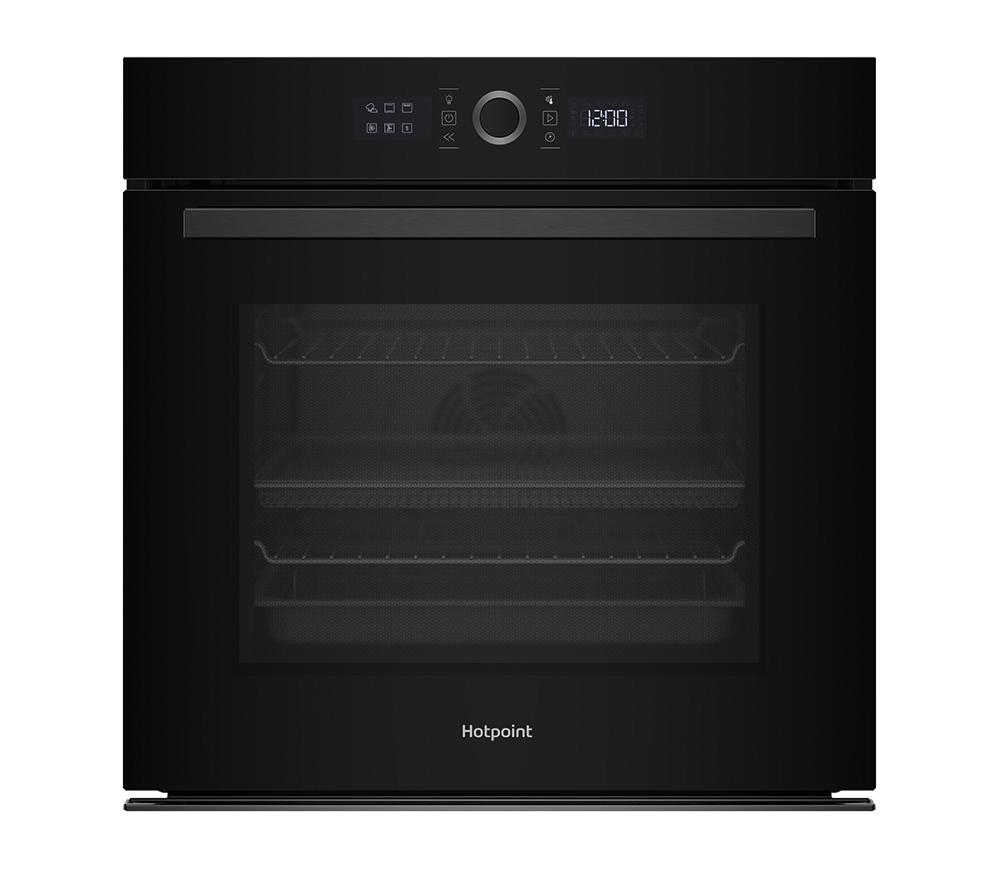 HOTPOINT Class 4 ActiveMultiflow HOI4S8PM0BUK Electric Pyrolytic Steam Oven - Black