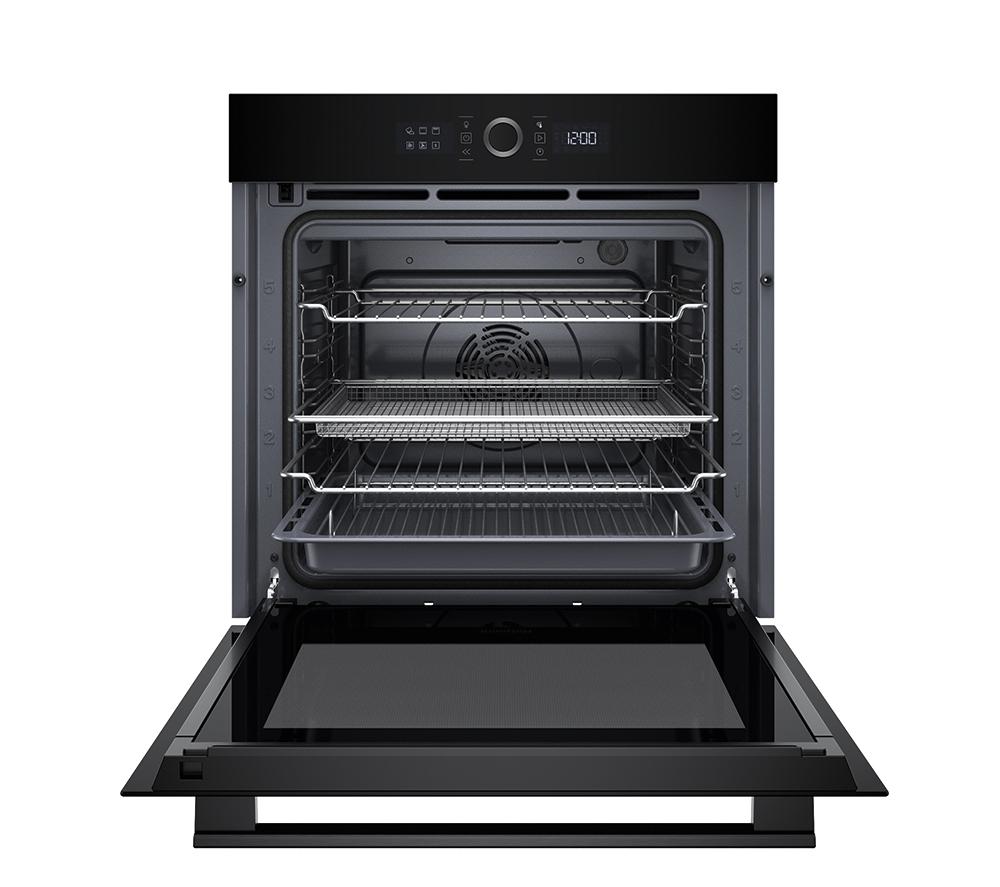 HOTPOINT Class 4 ActiveMultiflow HOI4S8PM0BUK Electric Pyrolytic Steam Oven - Black image number 2 of 14