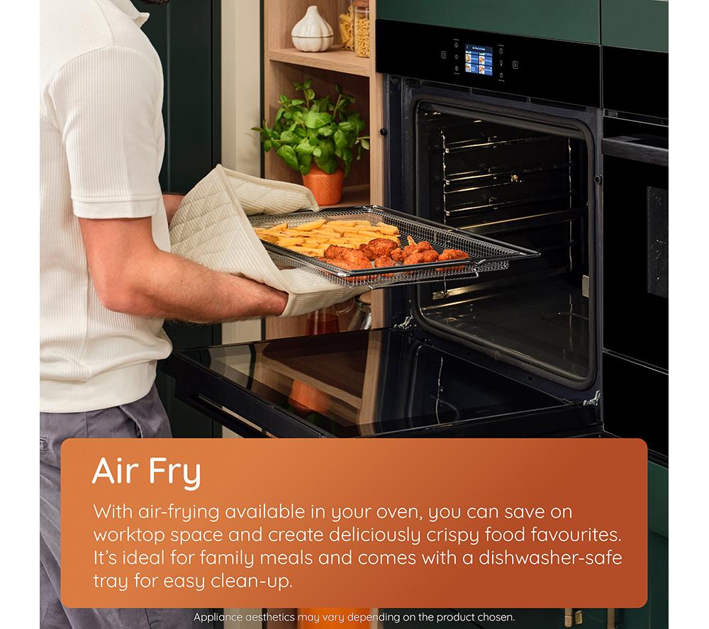 HOTPOINT Class 4 ActiveMultiflow HOI4S8PM0BUK Electric Pyrolytic Steam Oven - Black image number 4 of 14