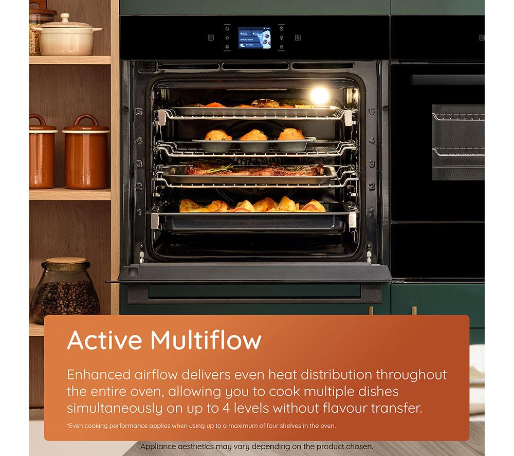 HOTPOINT Class 8 ActiveMultiflow HOI98PT2SBUK Electric Pyrolytic Oven - Black image number 3 of 14