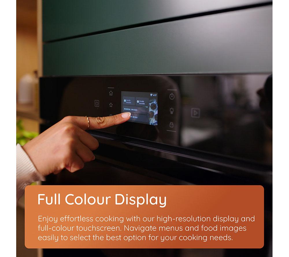 HOTPOINT Class 8 ActiveMultiflow HOI98PT2SBUK Electric Pyrolytic Oven - Black image number 9 of 14