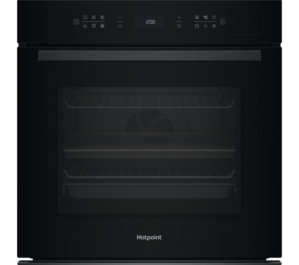 HOTPOINT Class 6 ActiveMultiflow HOI6A8PT1SBUK Electric Pyrolytic Steam Oven – Black, Black