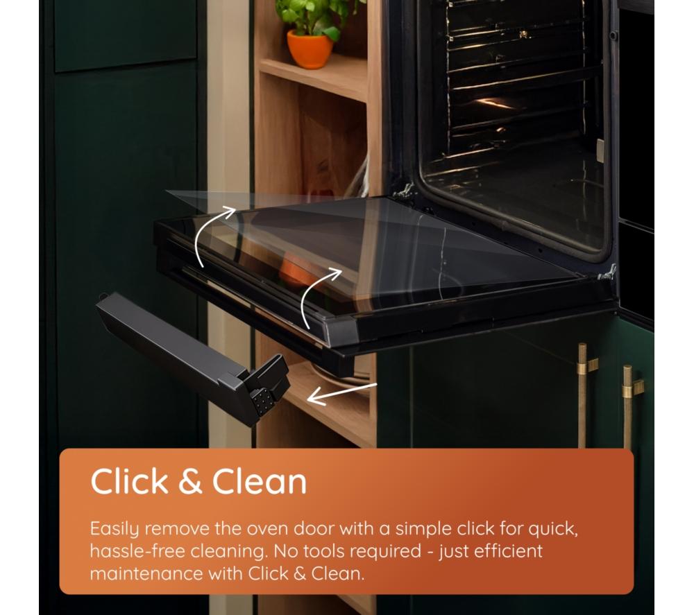 HOTPOINT Class 6 ActiveMultiflow HOI6A8PT1SBUK Electric Pyrolytic Steam Oven - Black image number 13 of 15