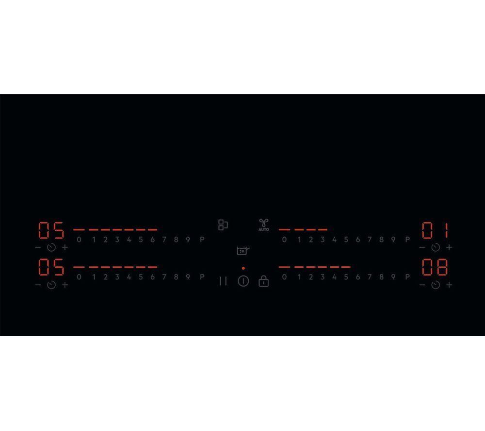 AEG 7000 SenseBoil TI84IB10FB 80 cm Electric Induction Hob - Black image number 2 of 4