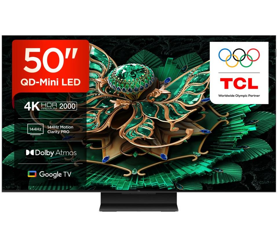 TCL C7K 50" QD-Mini LED 4K HDR Smart Google TV - 50C7K