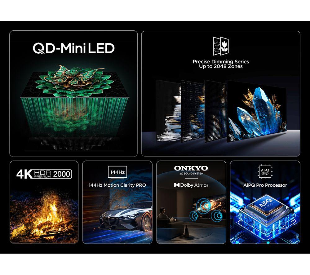 TCL C7K 50" QD-Mini LED 4K HDR Smart Google TV - 50C7K image number 8 of 16