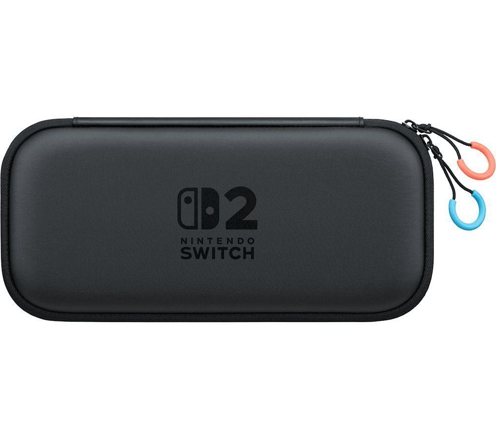 NINTENDO Switch 2 Carrying Case & Screen Protector - Black image number 2 of 7