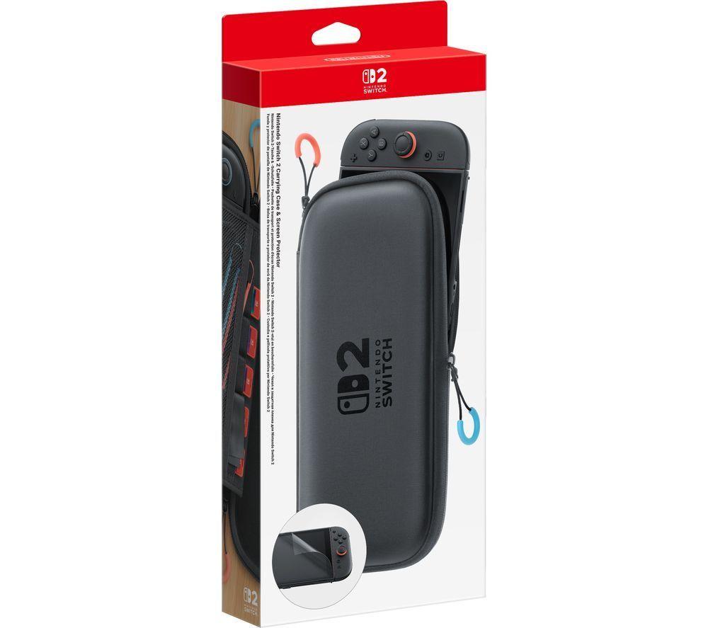 NINTENDO Switch 2 Carrying Case & Screen Protector - Black image number 5 of 7