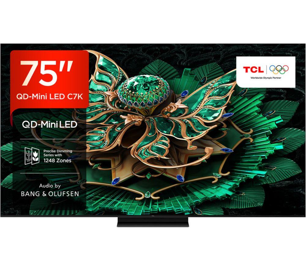 75inch TCL C7K  QD-Mini LED 4K HDR Smart Google TV - 75C7K