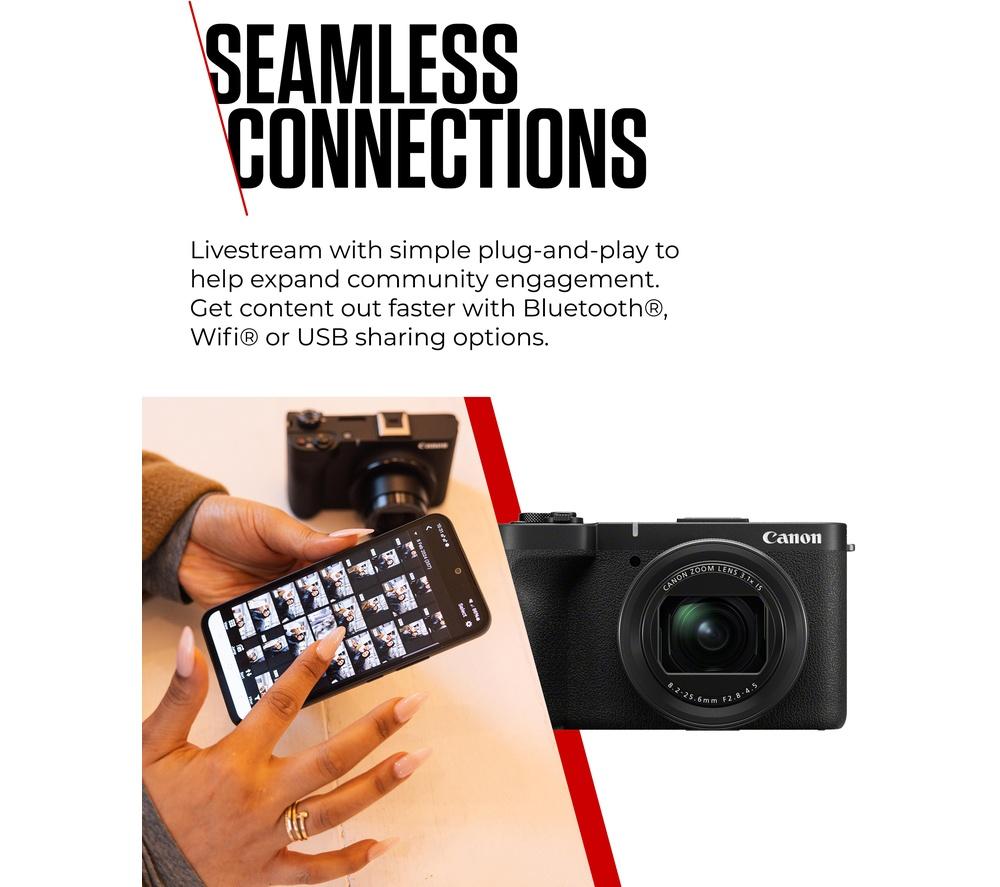 CANON PowerShot V1 Premium Vlogging Kit - Black image number 7 of 10