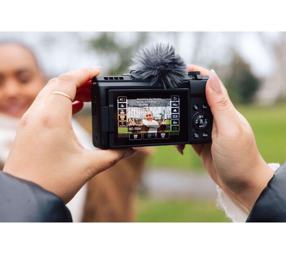 CANON PowerShot V1 Compact Vlogging Camera - Black image number 10 of 10