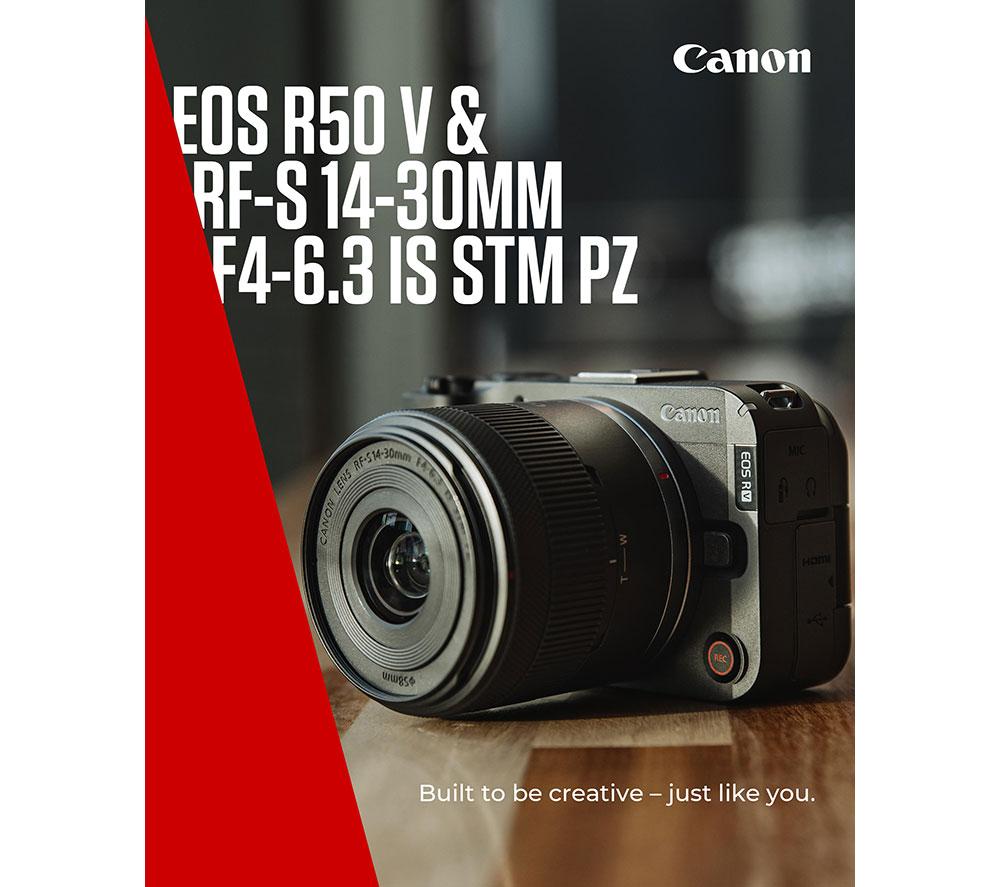 Buy CANON EOS R50 V Mirrorless Camera with RF-S 14-30 mm