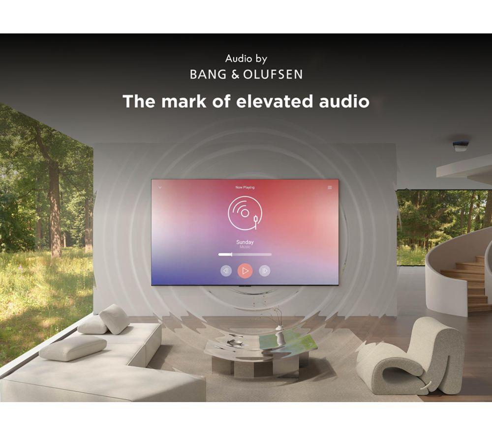 TCL 55C7K QD-Mini LED-tv, 55 inch, 4K HDR Premium, Dolby Vision IQ & Atmos, Bang & Olufsen