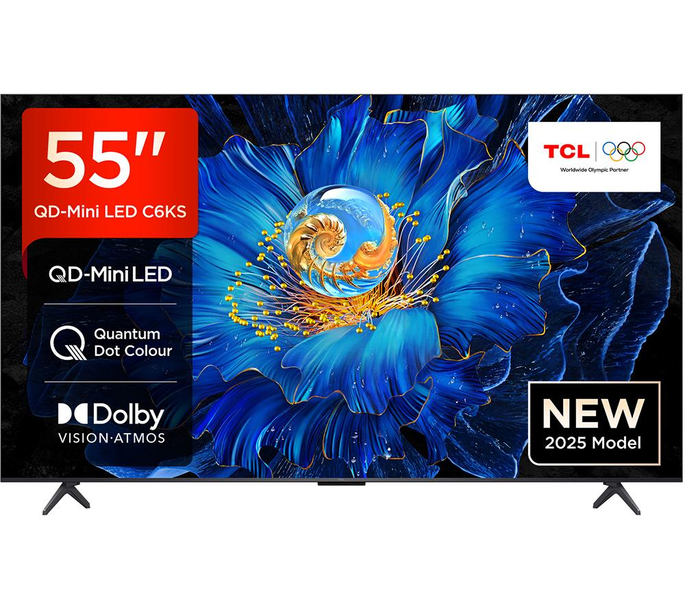 55inch TCL C6KS  QD-Mini LED 4K HDR Smart Google TV - 55C6KS