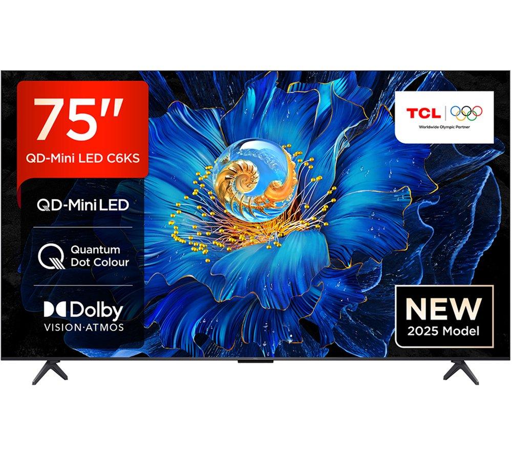75inch TCL C6KS  QD-Mini LED 4K HDR Smart Google TV - 75C6KS