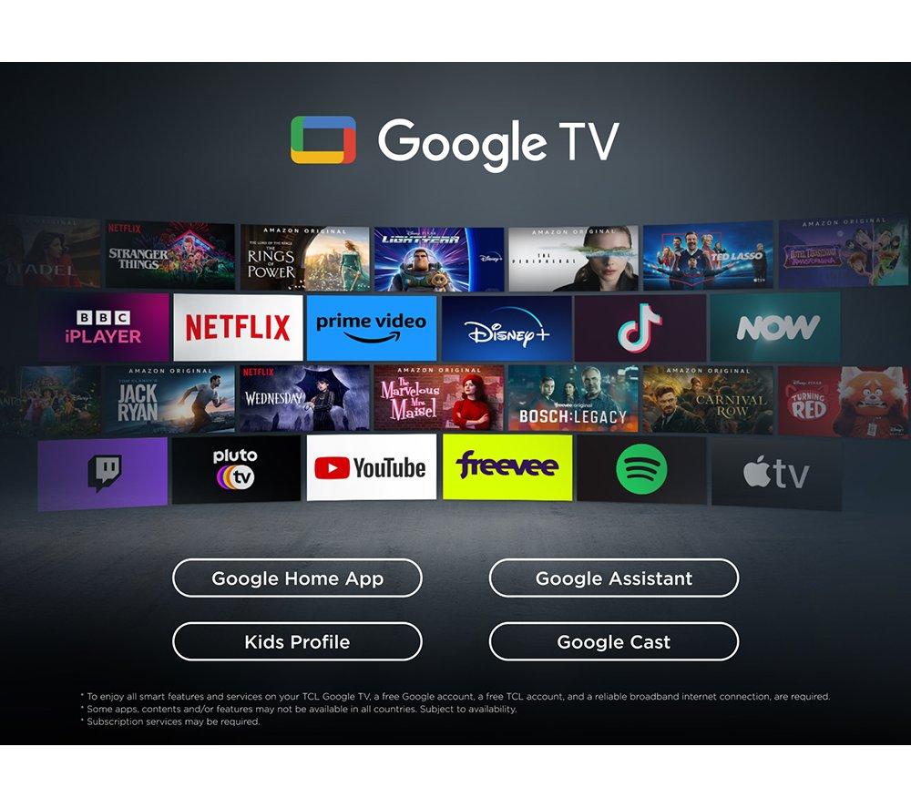 TCL C6KS 75" QD-Mini LED 4K HDR Smart Google TV - 75C6KS image number 10 of 12