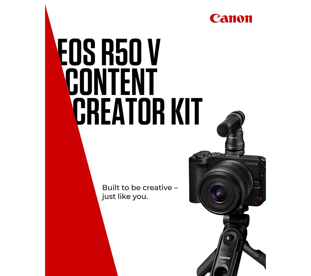 Buy CANON EOS R50 V Mirrorless Camera Creator Kit with RF-S 14-30