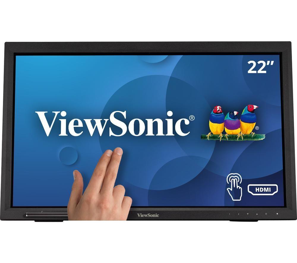 VIEWSONIC TD2223 Full HD 22" LED Monitor - Black image number 5 of 9