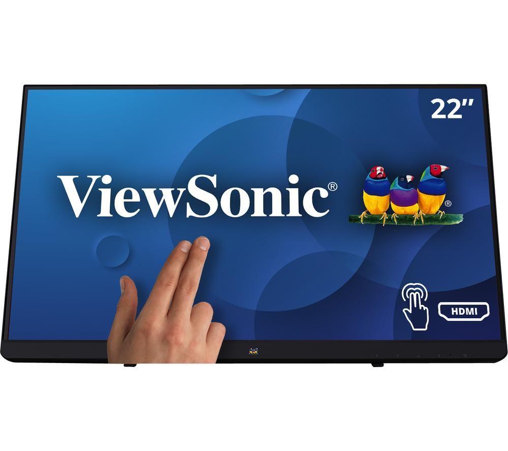 VIEWSONIC TD2230 Full HD 22" LED Monitor - Black image number 2 of 7
