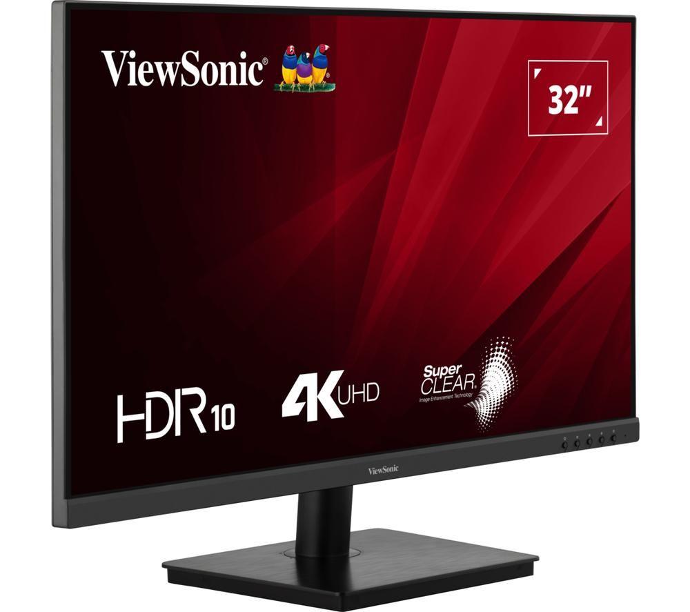 VIEWSONIC VA3208-4K-HD 4K Ultra HD 32" LED Monitor - Black image number 6 of 10
