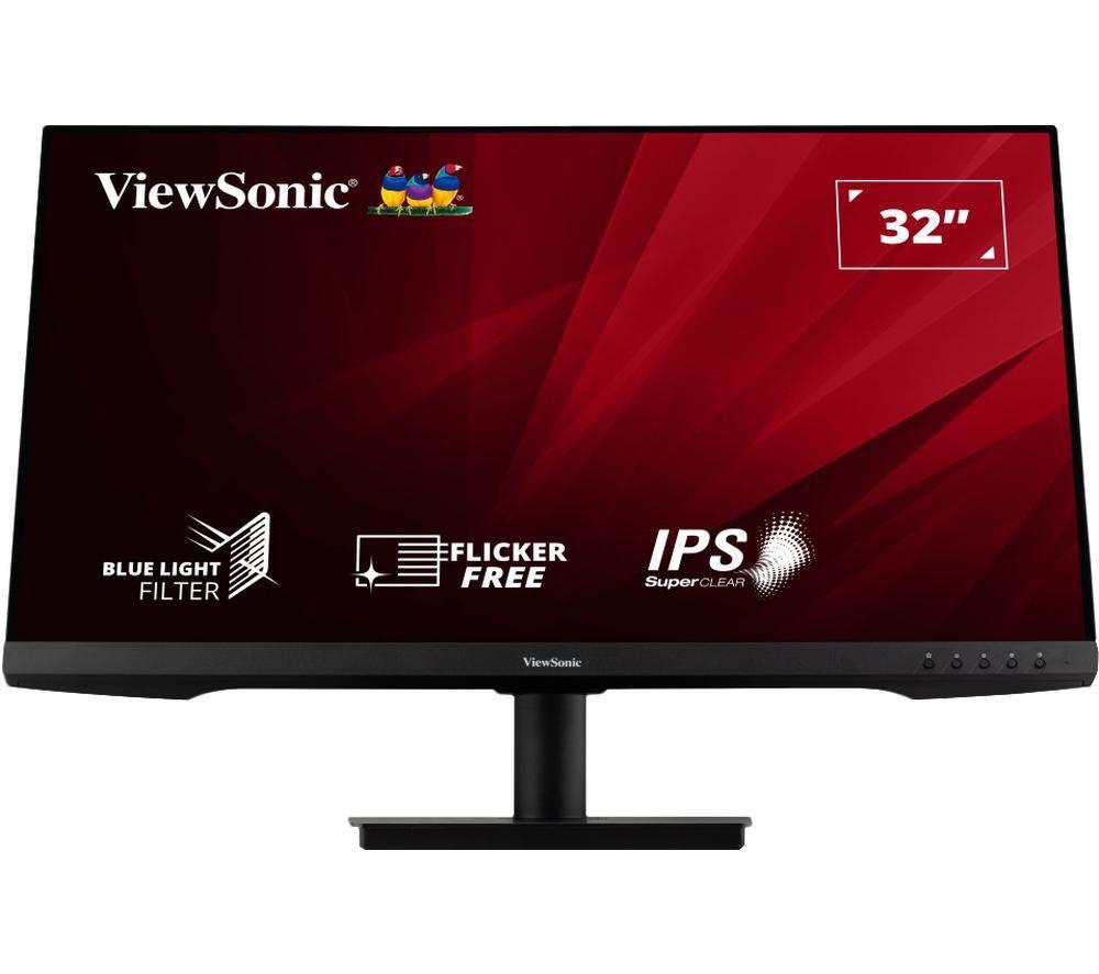 VIEWSONIC VA3209-2K-MHD Quad HD 32" LED Monitor - Black image number 6 of 8