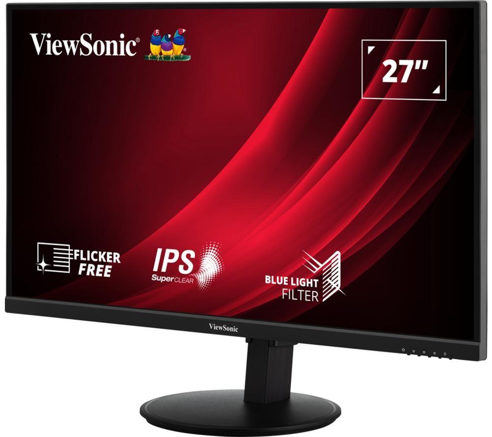 VIEWSONIC VG2709-2K-MHD-2 Quad HD 27" LED Monitor - Black image number 9 of 12