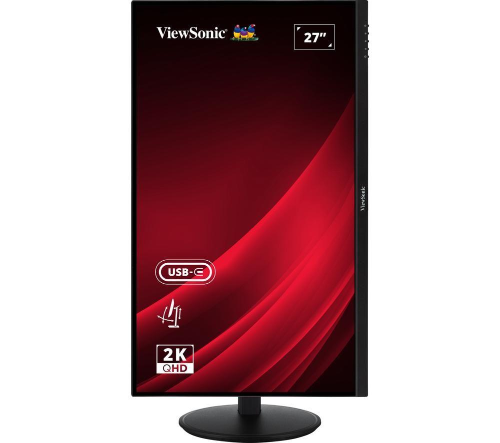 VIEWSONIC VG2709-2K-MHDU-2 Quad HD 27" LED Monitor - Black image number 8 of 13