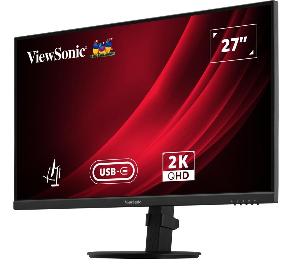 VIEWSONIC VG2709-2K-MHDU-2 Quad HD 27" LED Monitor - Black image number 10 of 13