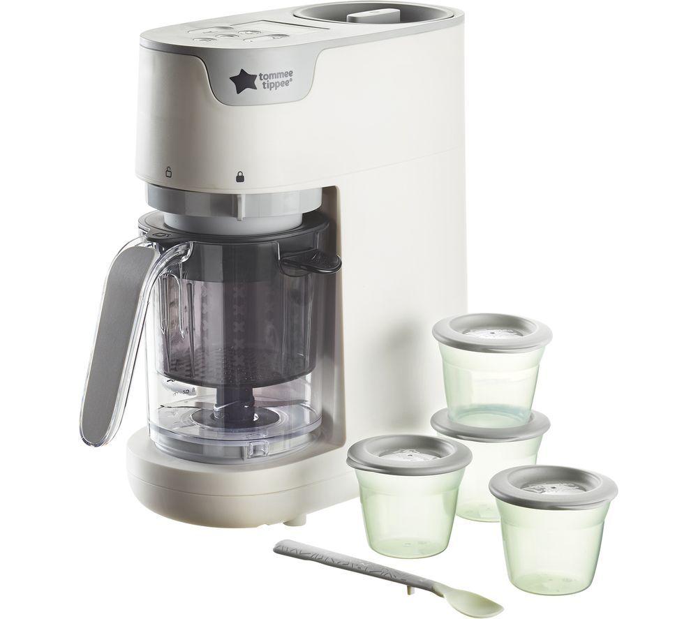 TOMMEE TIPPEE QuickCook 6-in-1 Baby Food Maker - White image number 2 of 4