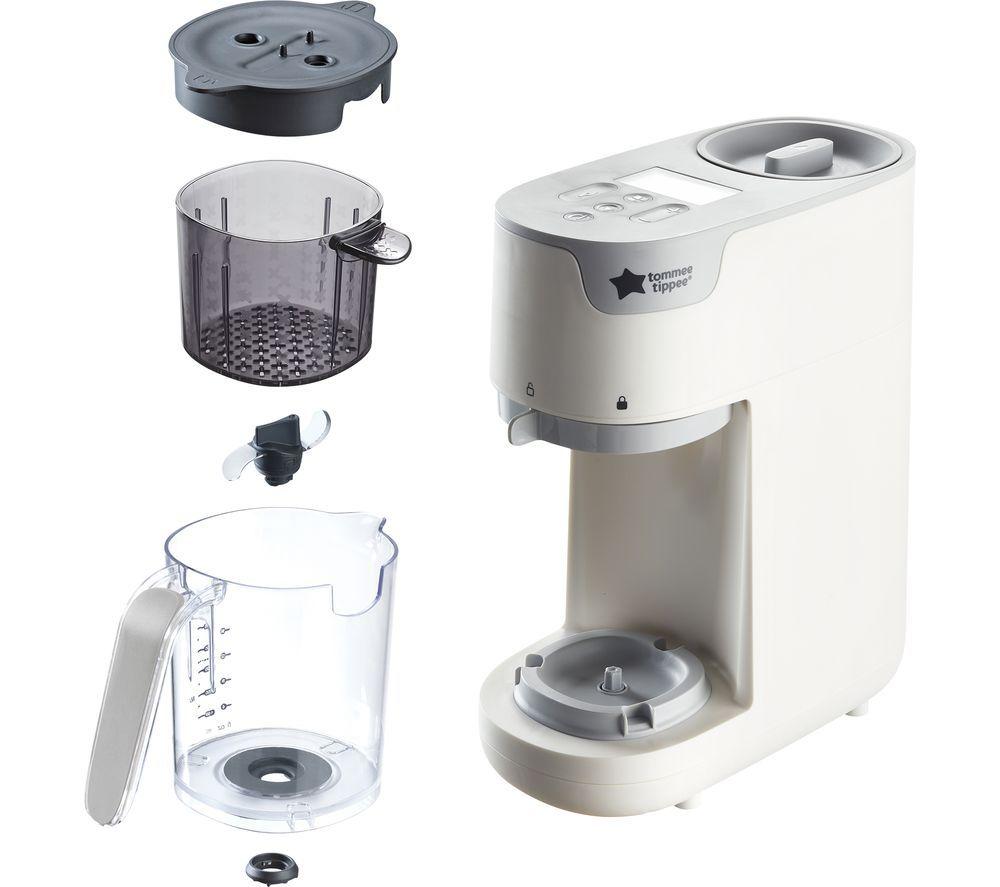 TOMMEE TIPPEE QuickCook 6-in-1 Baby Food Maker - White image number 3 of 4