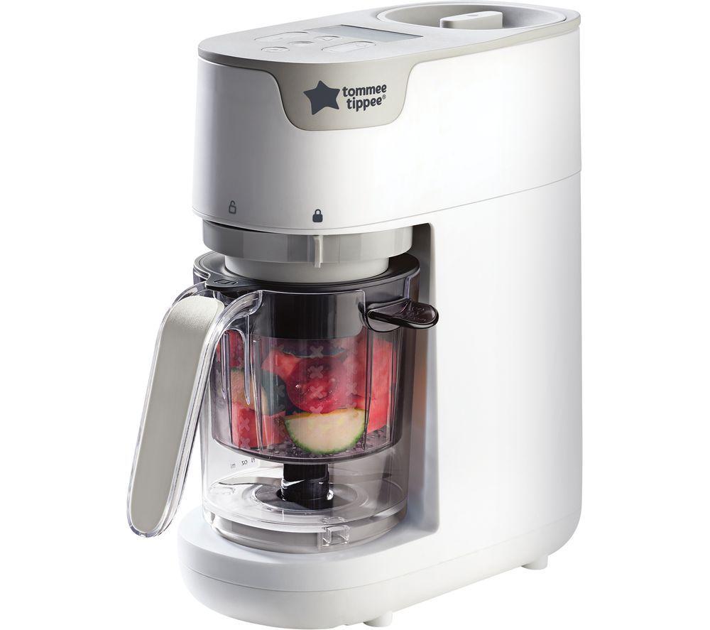 TOMMEE TIPPEE QuickCook 6-in-1 Baby Food Maker - White image number 4 of 4