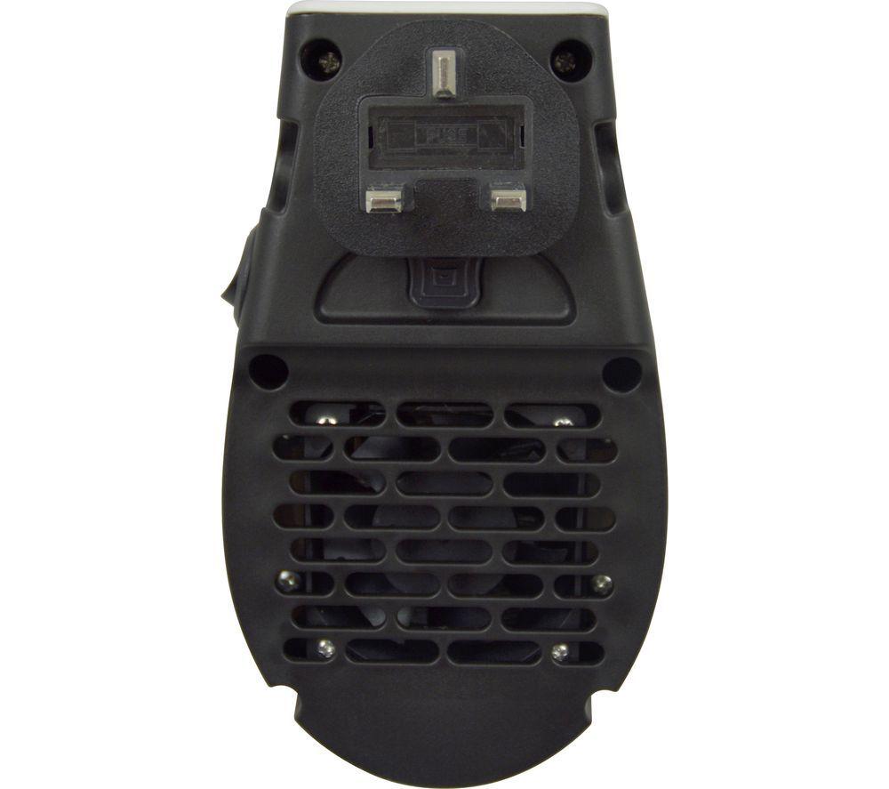 STAY WARM Plug-in Heater - White & Black image number 6 of 6