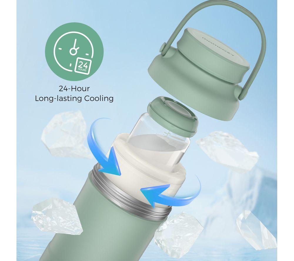 MOMCOZY Portable Breast Milk Cooler - Green image number 2 of 4
