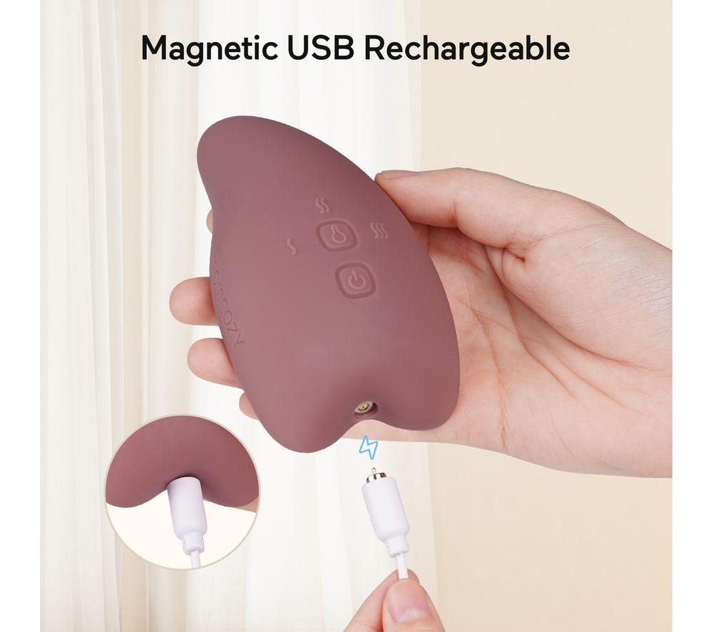 MOMCOZY 2-in-1 Lactation Massager - Pink image number 3 of 6