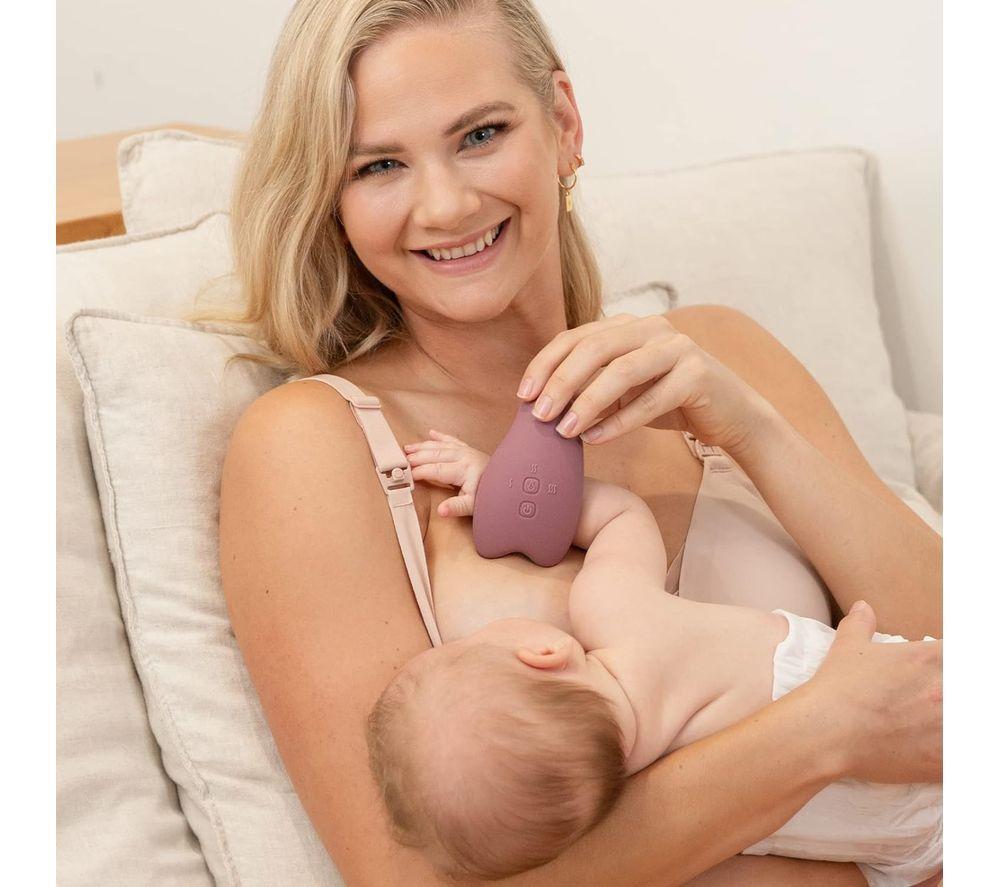 MOMCOZY 2-in-1 Lactation Massager - Pink image number 6 of 6